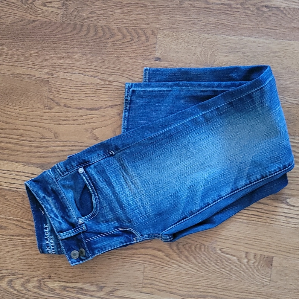 American Eagle Artist Crop Jeans Sz 00